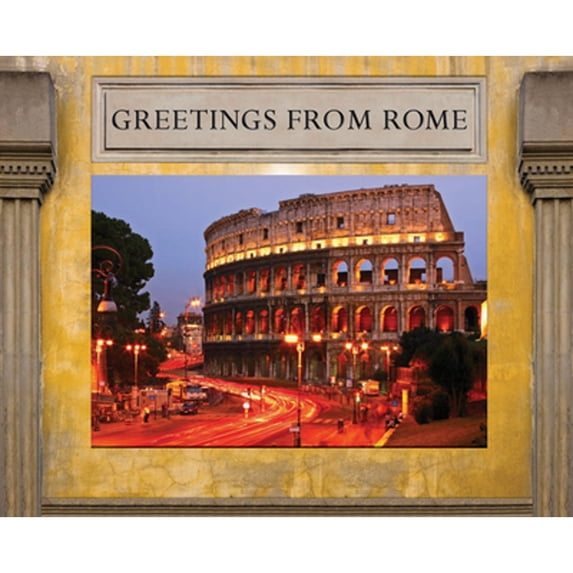 Pre-Owned Greetings from Rome (Hardcover) by Editors Of Thunder Bay Press