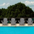 thumbnail image 1 of Greforg Folding Adirondack Chairs set of 4, Fire Pit Chairs,HDPE Lawn Chairs Weather Resistant with Cup Holder for Deck,Outdoor Garden Chair Gray, 1 of 6