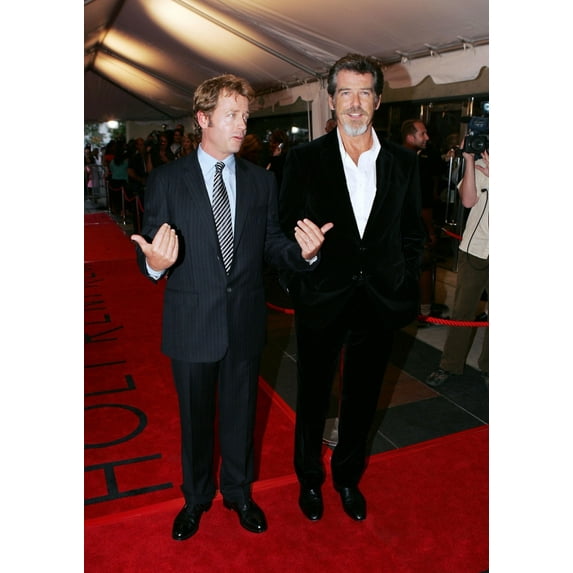Greg Kinnear, Pierce Brosnan At Arrivals For The Matador Premiere At Toronto Film Festival, Roy Thompson Hall, Toronto,
