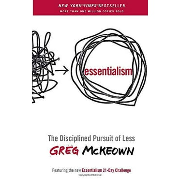 Pre-Owned Essentialism: The Disciplined Pursuit of Less (Paperback) 0804137404 9780804137409