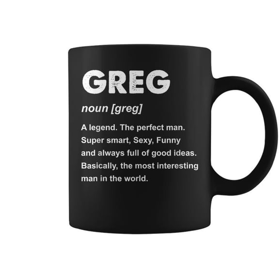 Greg Name Coffee Mugs