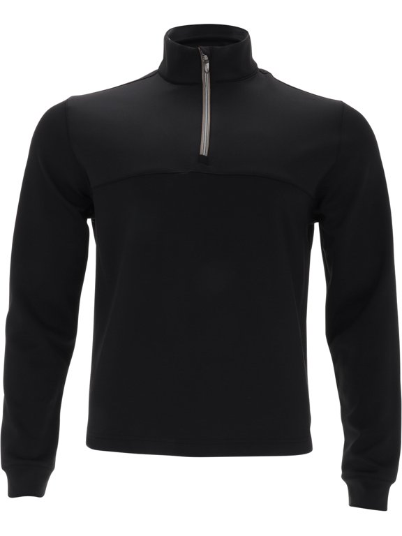 Captains 1/4 Zip Black Outerwear Men M