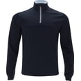 thumbnail image 1 of Greg Norman Captains 1/4 Zip Navy Outerwear Men S, 1 of 6