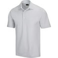thumbnail image 1 of Greg Norman Freedom Micro Pique Shark Grey Shirt Men, 1 of 5