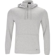 GREG NORMAN Lab 1/4 Zip Hoodie Shark Grey Heather Outerwear Men L
