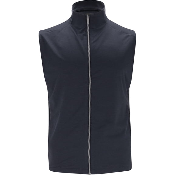 Greg Norman Leaderboard Ultra Stretch Full Zip Navy Heather Outerwear Men L