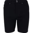 thumbnail image 1 of Greg Norman Lexi 7 Inch Stretch Black Shorts Women XL, 1 of 4