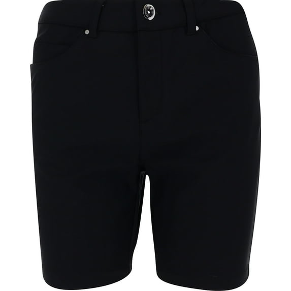 Greg Norman Lexi 7 Inch Stretch Black Shorts Women XL