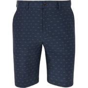 Greg Norman ML75 MicroLux Hybrid Shark Print Navy Golf Shorts Men