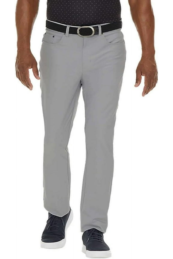 ML75 Performance Men's 5 Pocket Pants (Gray, 32x30)