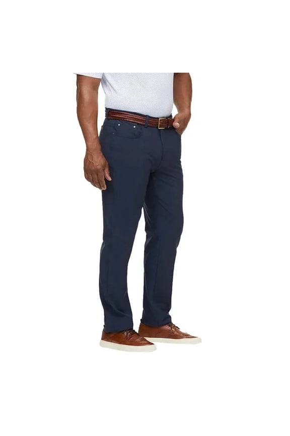 ML75 Performance Men's Pant |5 Pocket Pant Performance Pant|ML75 Luxury Microfiber - Dark Blue 40W X 34L