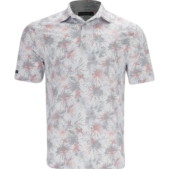 Greg Norman ML75 Stretch Mesh Celebration White Shirt Men L