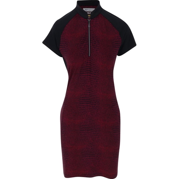 Greg Norman ML75 Stretch Night Gator S/S Zip Polo Women Dress Pick Size Color