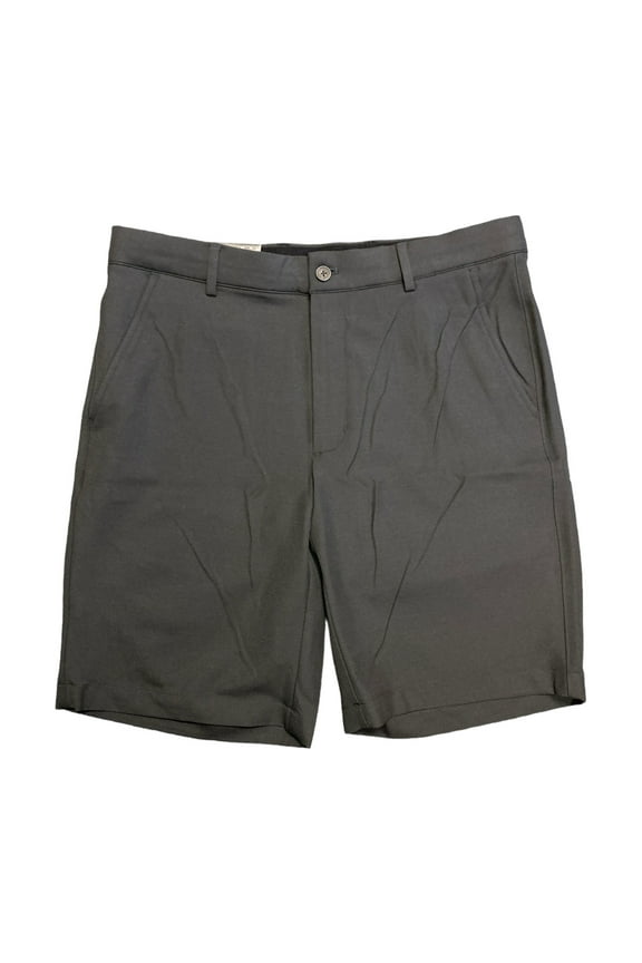 Men's Comfort Stretch Waistband Moisture Wicking Performance Short (Black, 40)