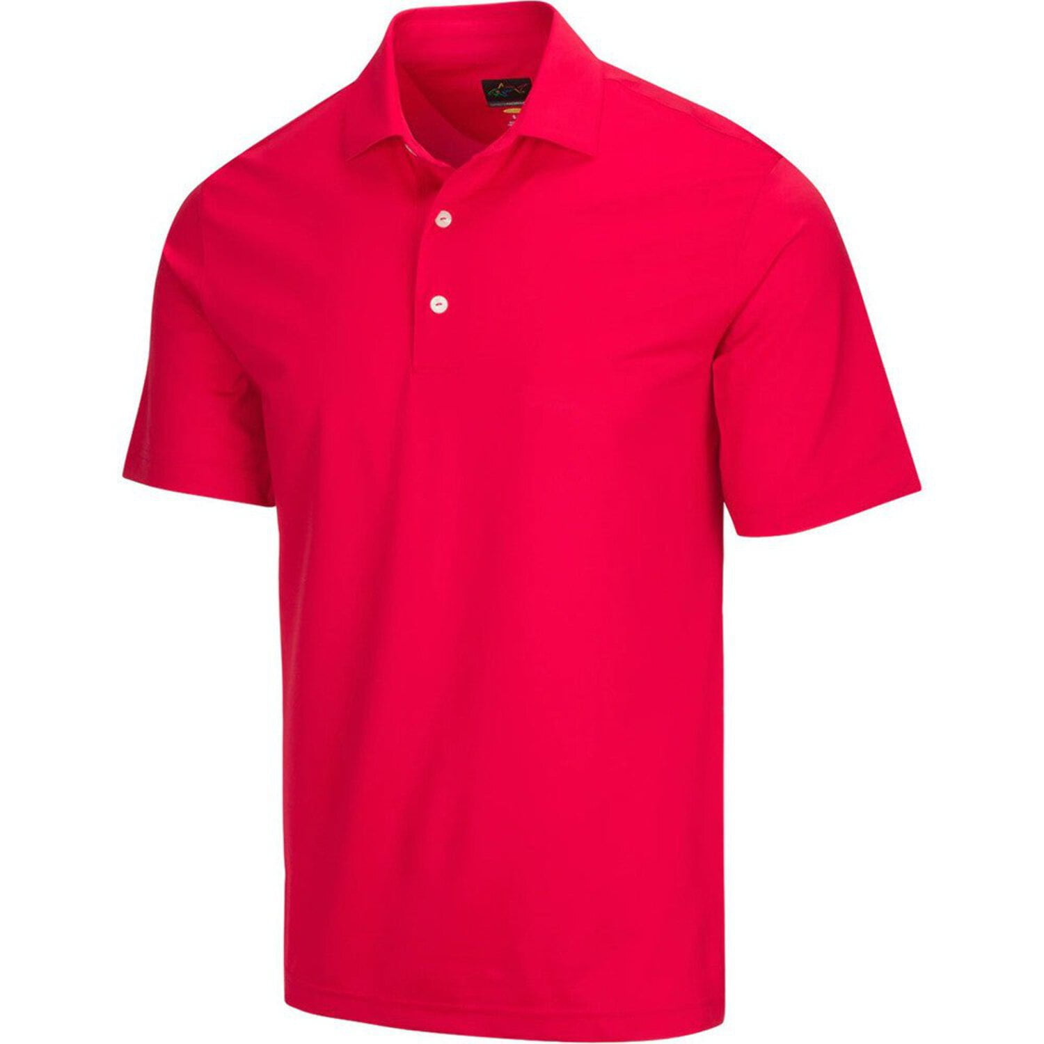 Greg Norman Men s Freedom Micro Pique Polo British Red 4XL Walmart