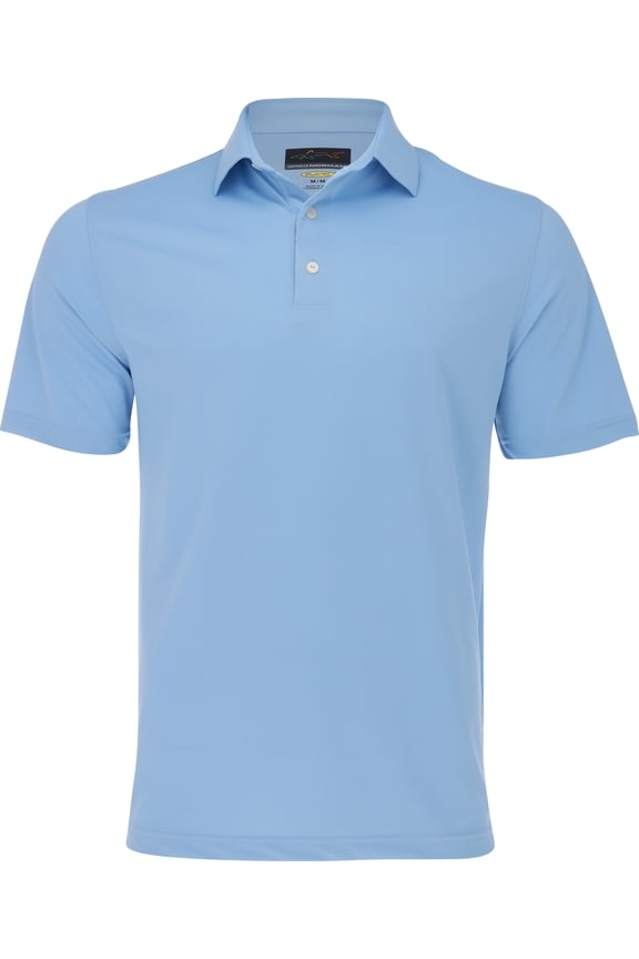 Freedom Micro Pique Coastal Blue Shirt Men M