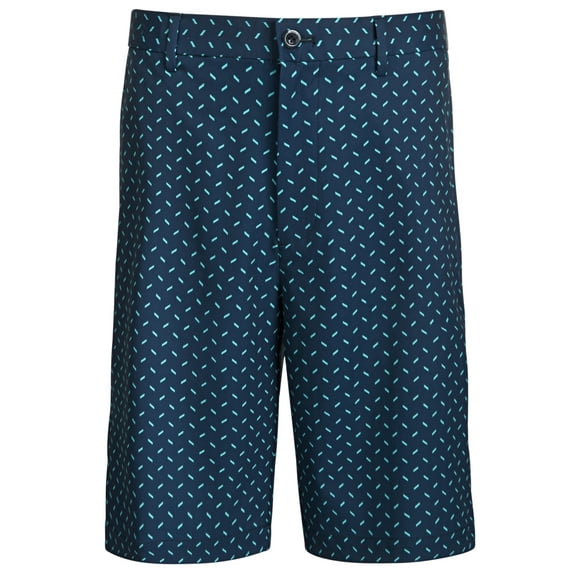 Greg Norman Men's Golf Stretch Flat Front Shorts Navy Size 32