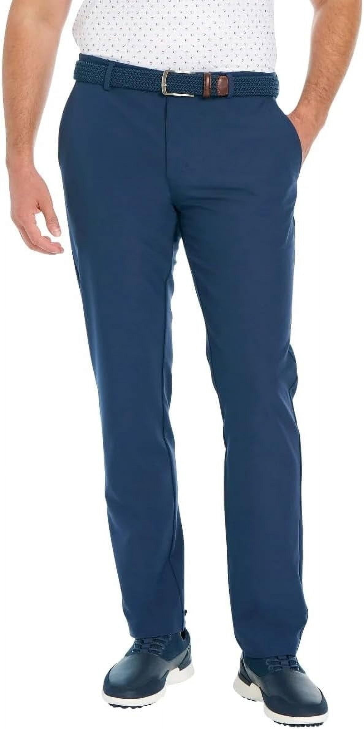 Pantalon Homme Greg Norman Ultime 5 Poches Stretch ML75 - Marine - Taille 32W X 34L - Neuf