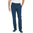 thumbnail image 1 of Greg Norman Men’s ML75 Microfiber Yarn Stretch Fabric Midweight Chino Pant (Blue, 40Wx32L), 1 of 4