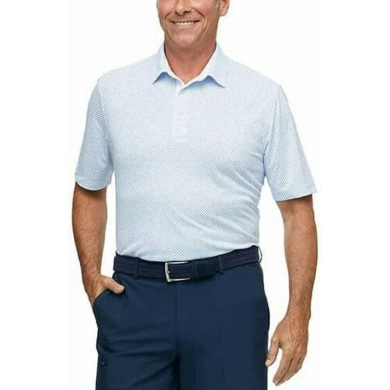 Greg Norman Men's ML75 Performance Luxurious Golf Polo Shirts