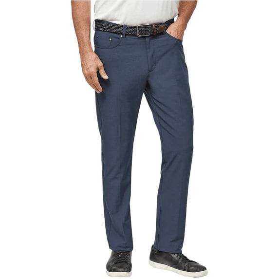 Greg Norman Men's ML75 Performance Pants (Navy, 32Wx30L)