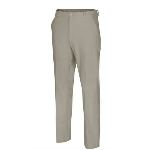 Greg Norman Men's Performance Classic Pants, Bone, 34x32