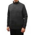 thumbnail image 1 of Greg Norman Men's PlayDry 1/4 Pullover Medium - Black, 1 of 2
