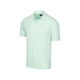 thumbnail image 1 of Greg Norman Men's Protek Oxford Micro Stripe Polo Golf Shirt, Large Mint -, 1 of 1