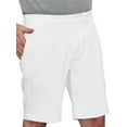 thumbnail image 1 of Greg Norman Men's Solid Bay Knit Stretch Golf Shorts, 40" White -, 1 of 2