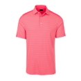 thumbnail image 1 of Greg Norman Men's Striped Weather Knit Polo Golf Shirt,  X-Large Red -, 1 of 1