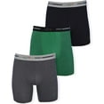 thumbnail image 1 of Greg Norman Mens Boxer Briefs - Performance 3-Pack Tagless Spandex Golf Legend, 1 of 6