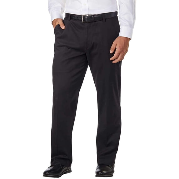 Greg Norman Mens Ultimate Classic Travel Pant 34W X 30L Black