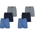 thumbnail image 1 of Greg Norman Mens Woven Boxers - Button Fly Lightweight Classic Fit Brethability Golf Legend, 1 of 4