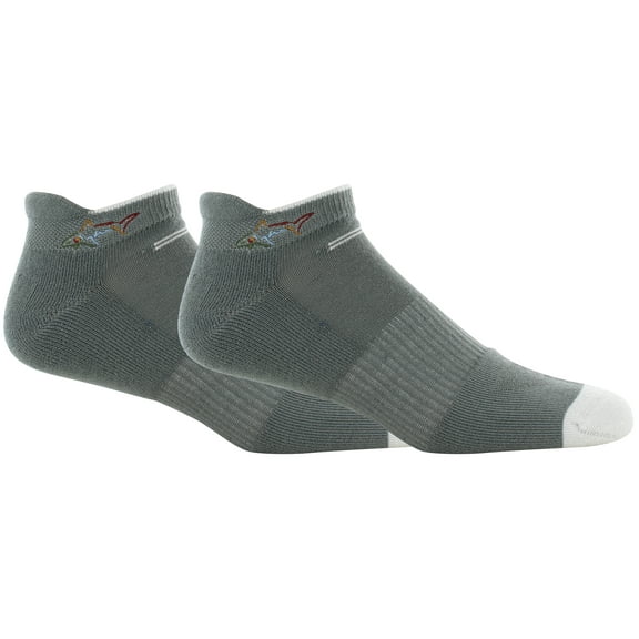 Greg Norman Performance Gray/White Socks Men