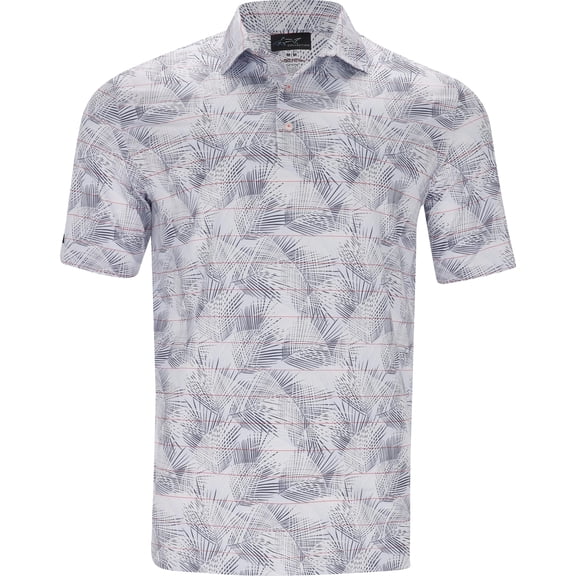 Greg Norman Sea Breeze ML75 Stretch Pearl Grey Shirt Men M