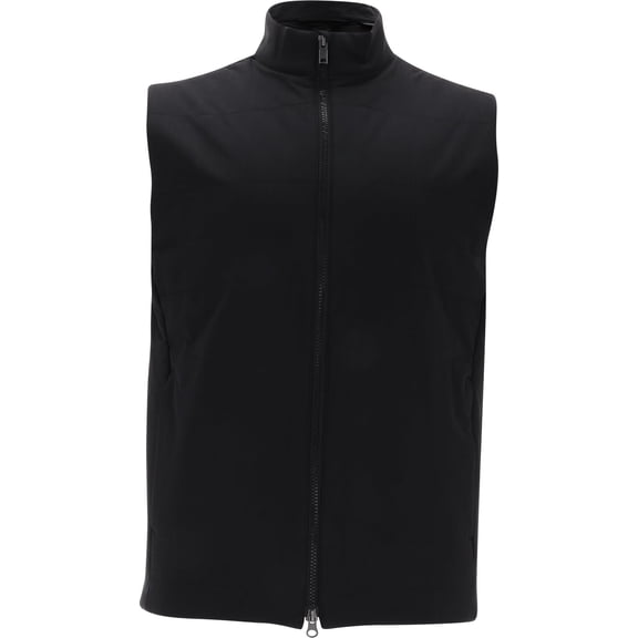 Greg Norman Tee Off Quilted Full Zip Black Outerwear Men XXL