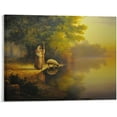 thumbnail image 1 of Greg Olsen Painter He Leads Me Beside still Waters Wall Art Poster Wall Art Poster Gifts Bedroom Prints Home Decor Hanging Picture Frame Canvas Painting 11x14inch(28x35cm), 1 of 16