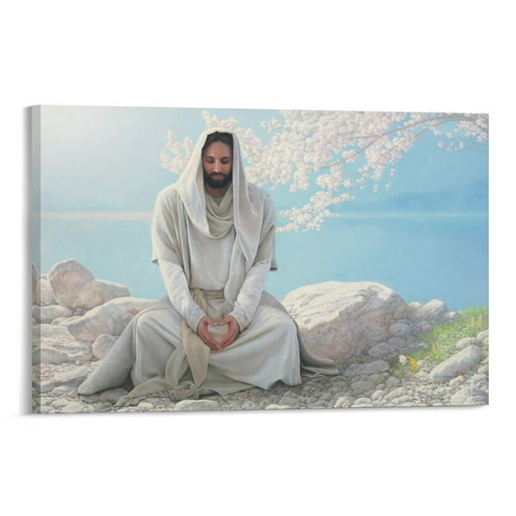 Greg Olsen Print Painting As I Have Loved You Greg Olsen Canvas Wall Art Poster Decorative Bedroom Modern Home Print Picture Artworks Posters 20x30inch(50x75cm)