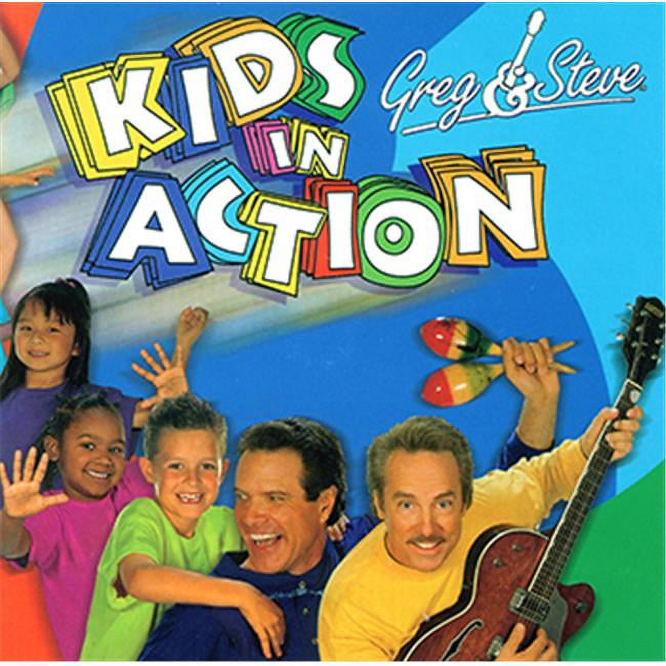 Greg & Steve Productions YM-017CD Greg & Steve Kids In Action Cd