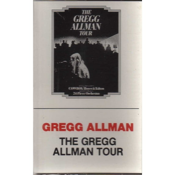 Gregg Allman ‎– The Gregg Allman Tour (Cassette) - Walmart.com