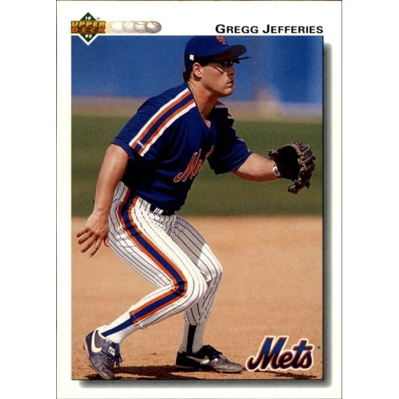 Gregg Jefferies 1992 Upper Deck MLB #133 Baseball Card New York Mets