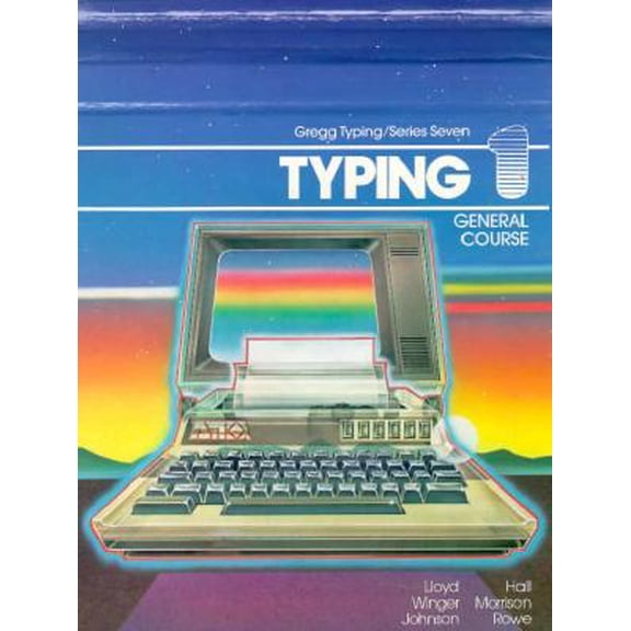 Pre-Owned Gregg Typing I: Series 7 General Course by A. C. Lloyd Hardcover, 138 pages (English)