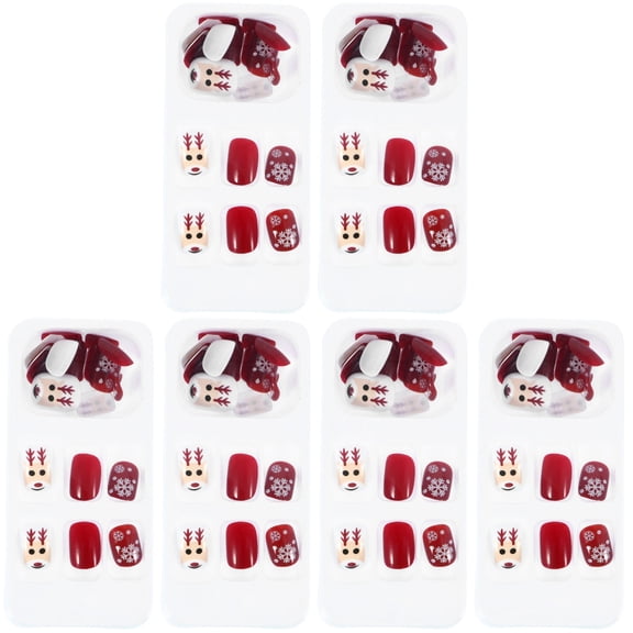 KONTONTY Christmas Fake For Girls Women Party Graduation Party 144Pcs