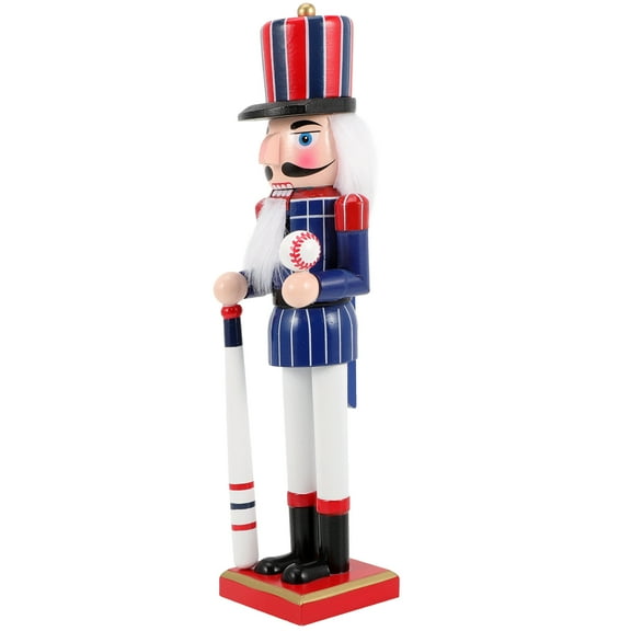 Gregiular 15" Nutcracker Baseball Player Christmas Decor for Party & Gifts