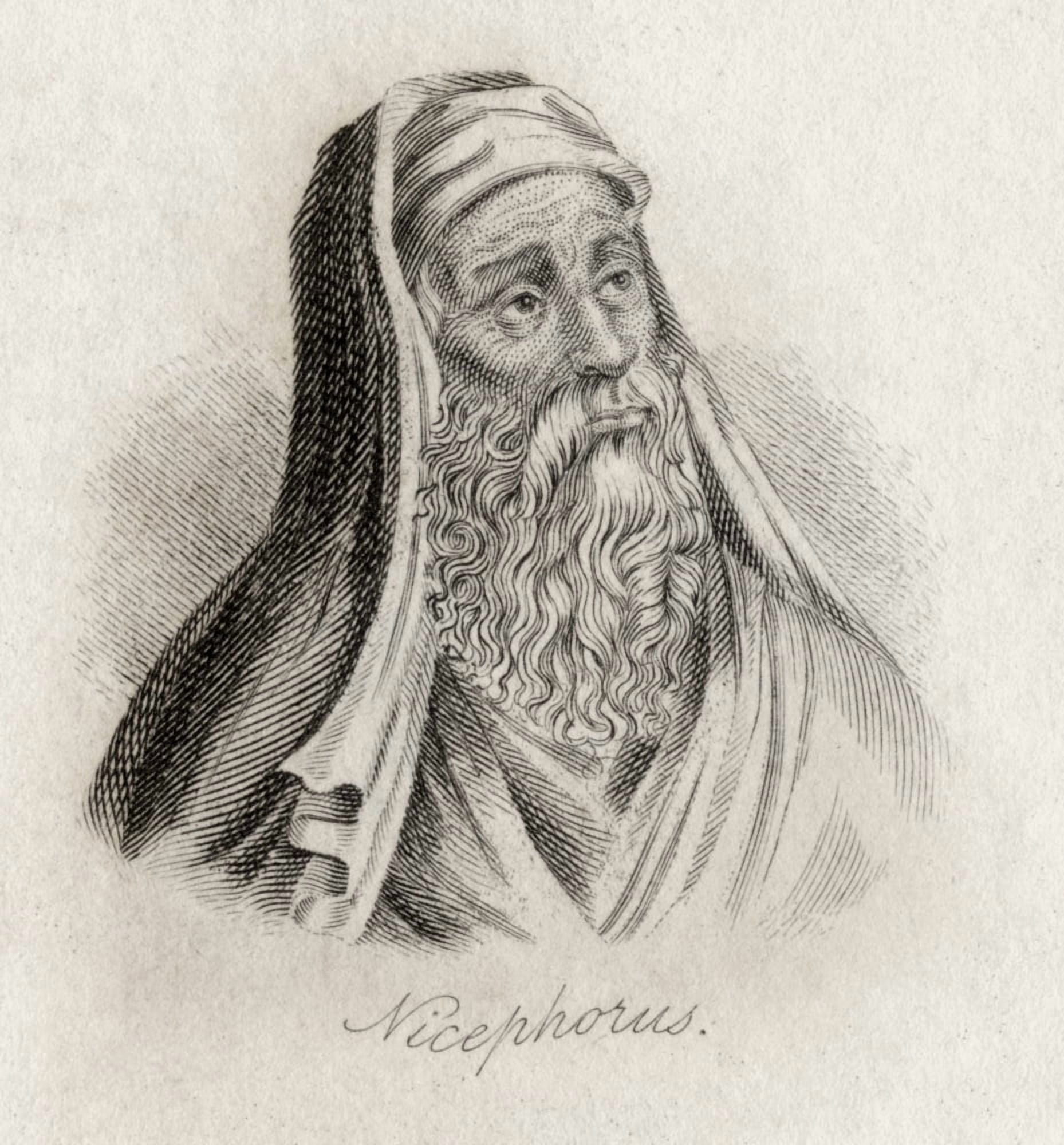 Gregoras Nicephorus C1295C1359 Byzantine Historian And TheologianEngraved By JWCook Canvas Art - Ken Welsh Design Pics (28 x 30)