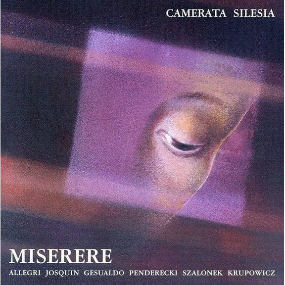Gregorio Allegri: Miserere Gregorio Allegri (CD)