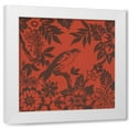 thumbnail image 1 of Gregory Gorham 12x12 White Modern Wood Framed Wall Art Titled - Bird Song I, 1 of 5