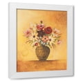 thumbnail image 1 of Gregory Gorham 12x14 White Modern Wood Framed Wall Art Titled - Yellow Floral Study II, 1 of 5