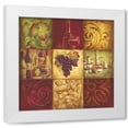 thumbnail image 1 of Gregory Gorham 15x15 White Modern Wood Framed Wall Art Titled - Tuscan Wine II, 1 of 5