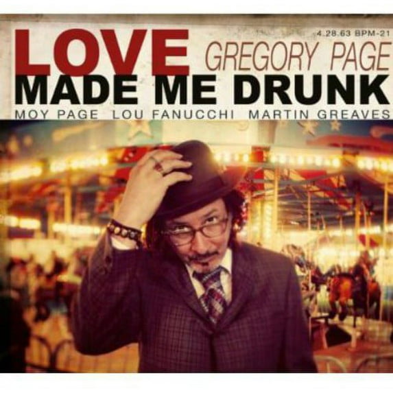 Gregory Page - Love Made Me Drunk - Music & Performance - CD
